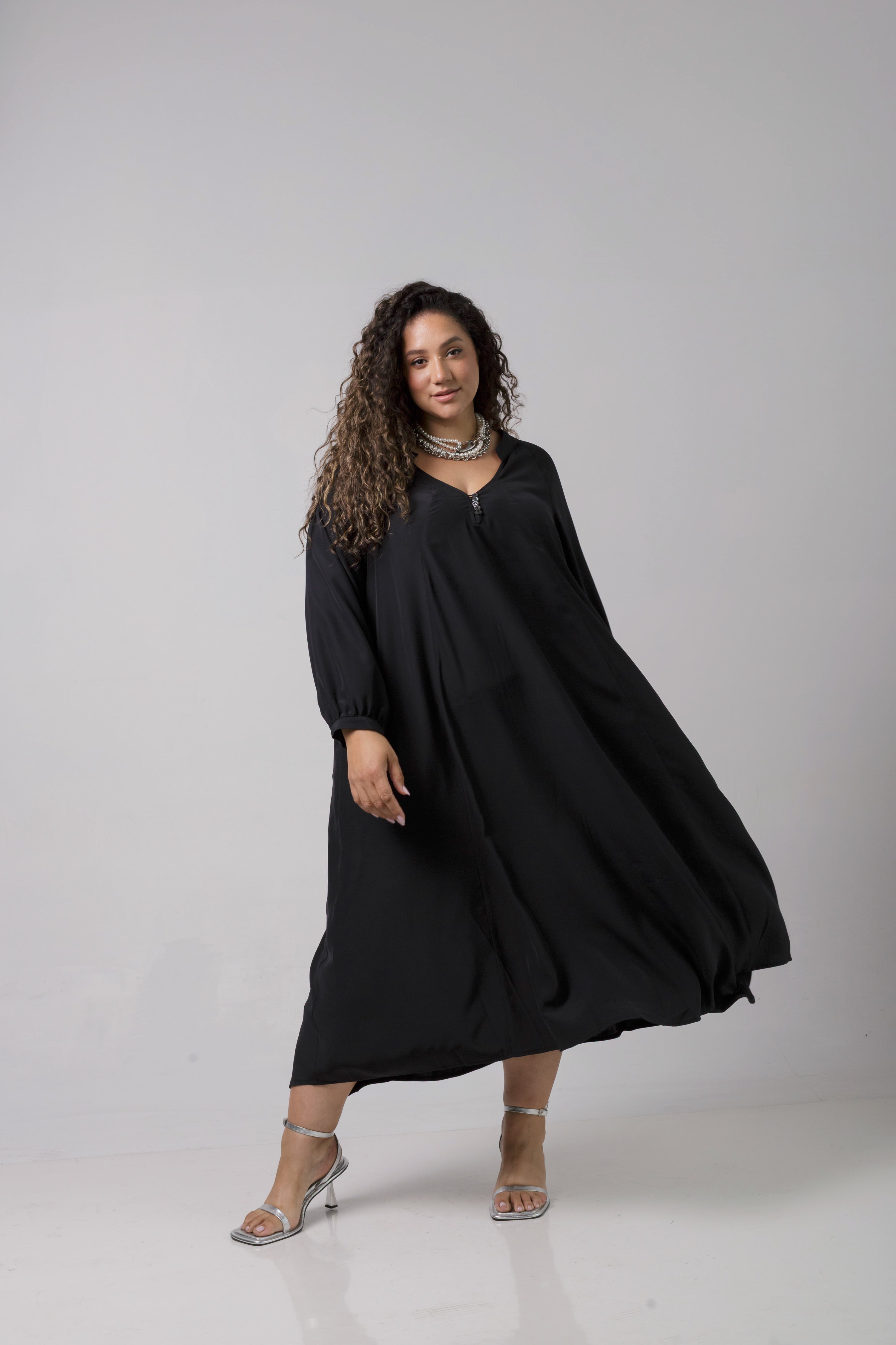 Denni Weekend Dress- Black