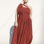 Brooke Midi Dress in Auburn