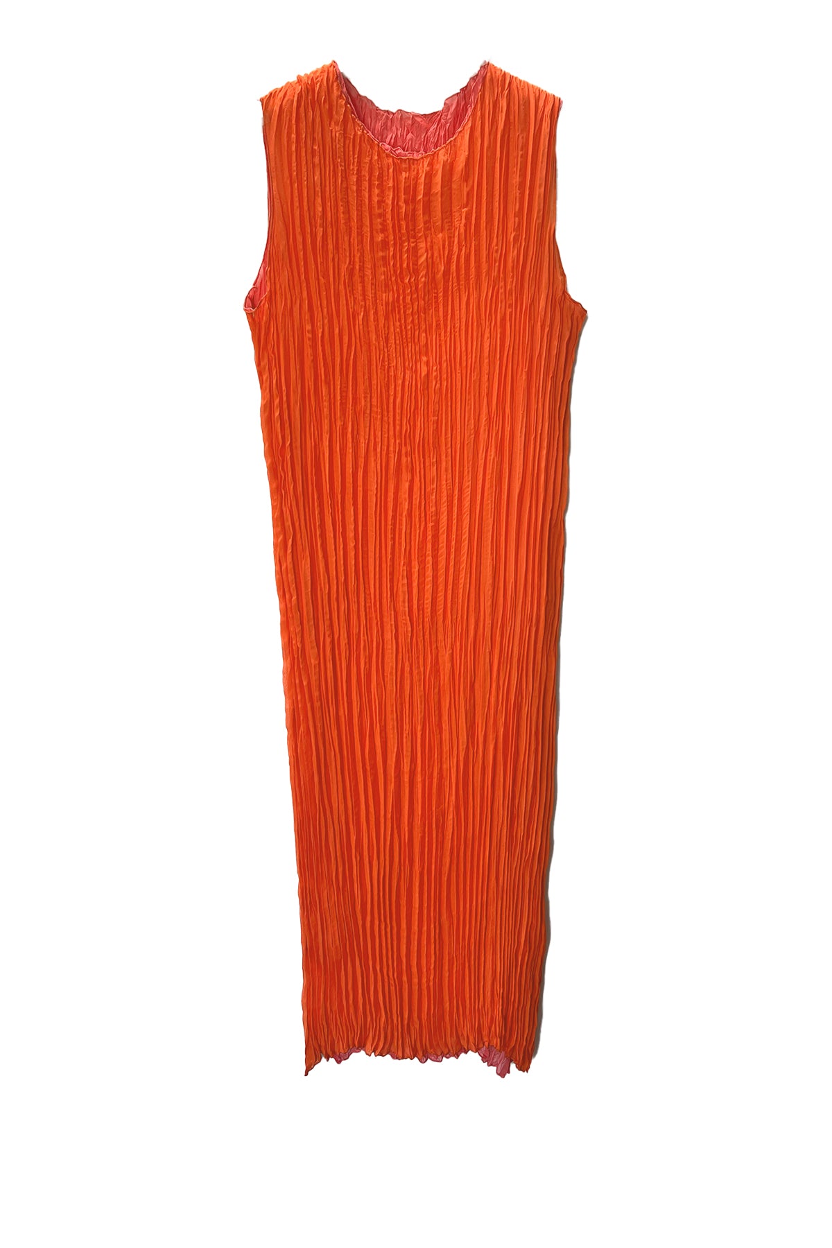 Pleated Maya and Jaya set- Orange