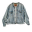 Deconstructed Reconstructed Oversized Denim Jacket