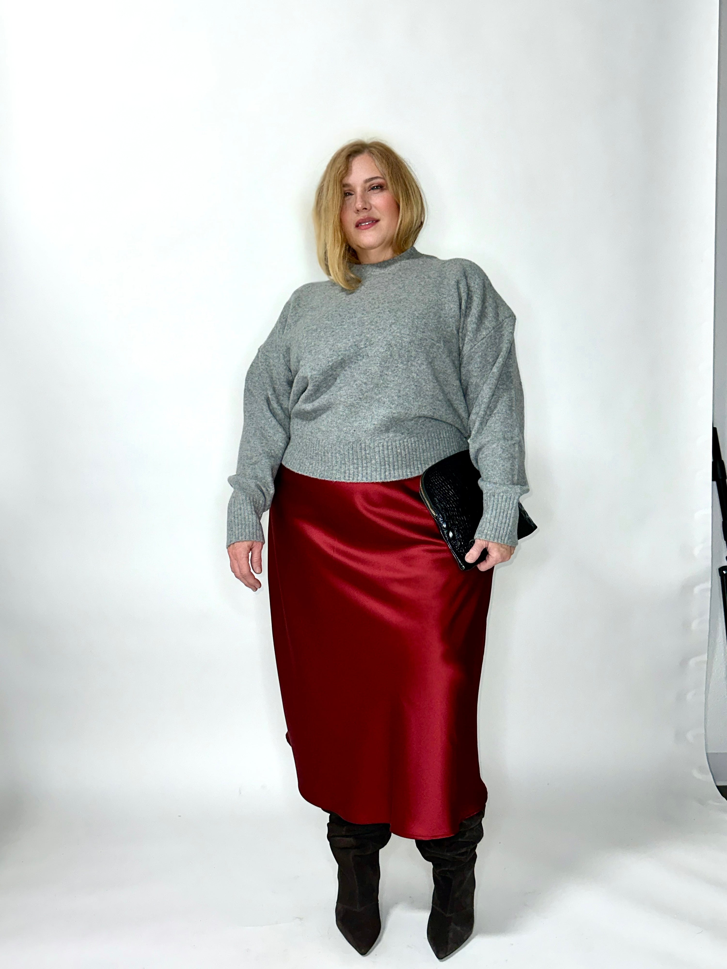 The Cabaret Slip Dress- Wine