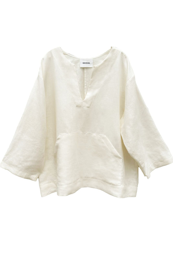 What could be more easy breezy than a white linen jallaba tunic - perfect to wear with your favorite shorts, jeans or our Maxi denim skirt. Linen breathes and feels oh so good on the skin and we never get tired of summer whites whether you are on a boat, on the beach or where ever your heart desires. Designed to fit "The True Size Majority" you will wear and love for seasons to come.