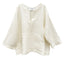 What could be more easy breezy than a white linen jallaba tunic - perfect to wear with your favorite shorts, jeans or our Maxi denim skirt. Linen breathes and feels oh so good on the skin and we never get tired of summer whites whether you are on a boat, on the beach or where ever your heart desires. Designed to fit "The True Size Majority" you will wear and love for seasons to come.