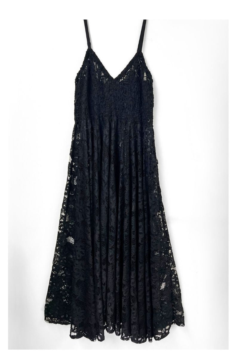 lace sun dresses JONI DRESS Color:Turquoise/Black F25L1 Honeymoon Dinners Tassel Maxi Dress Blue