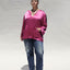 Jallaba Tunic in Raspberry Pink Silk