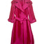 Modern Classic- Taffeta Trench Hot Pink Fuchsia - Designed to fit the "True Size Majority" sizes 10+