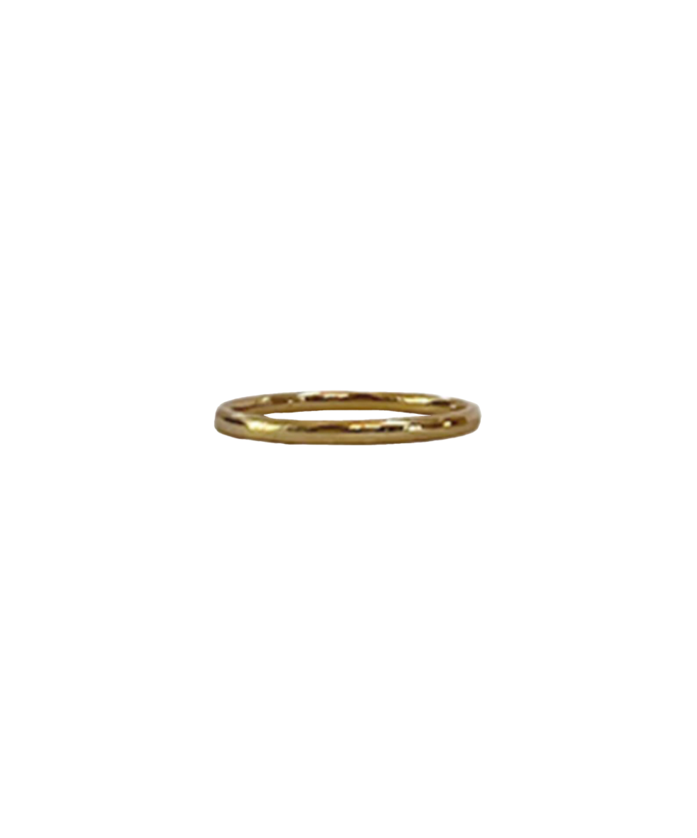 Thin Gold Band Stacking Ring