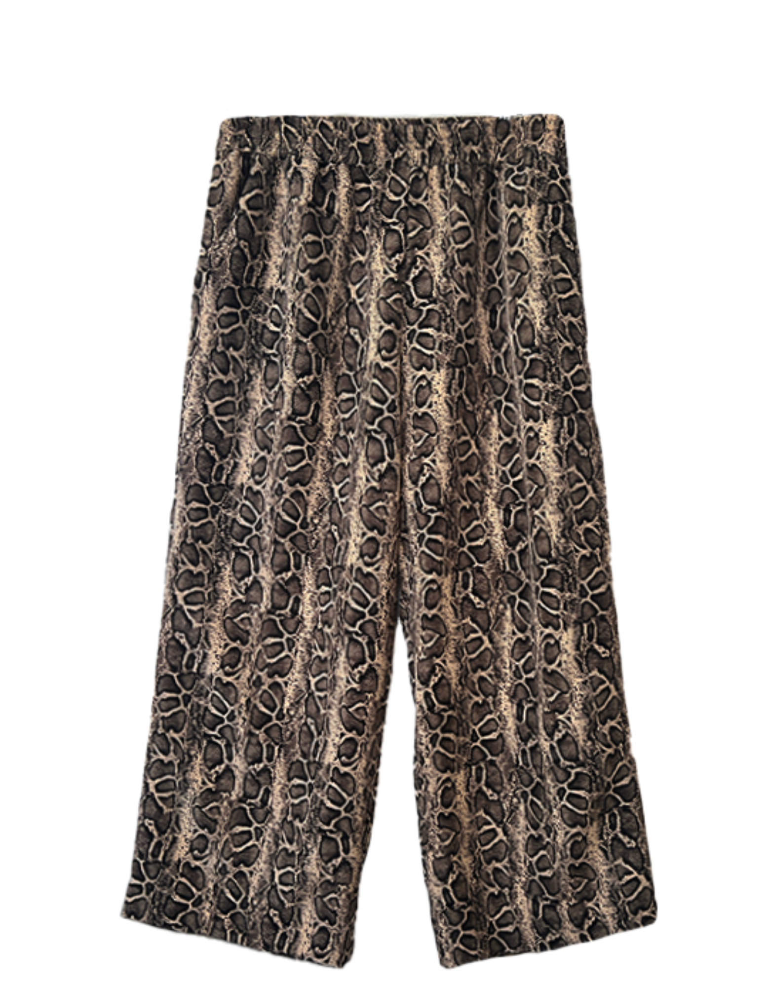 Riley Wide Pajama Style Pant- Python