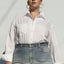 A PERFECT oversized shirt is a wardrobe essential all year round. This one from BAACAL is made from cotton poplin and is expertly fit for that oversized yet flattering look. With all of the classic details, like a button placket and front pocket. Designed to fit the "True Size Majority" sizes 10-22+.