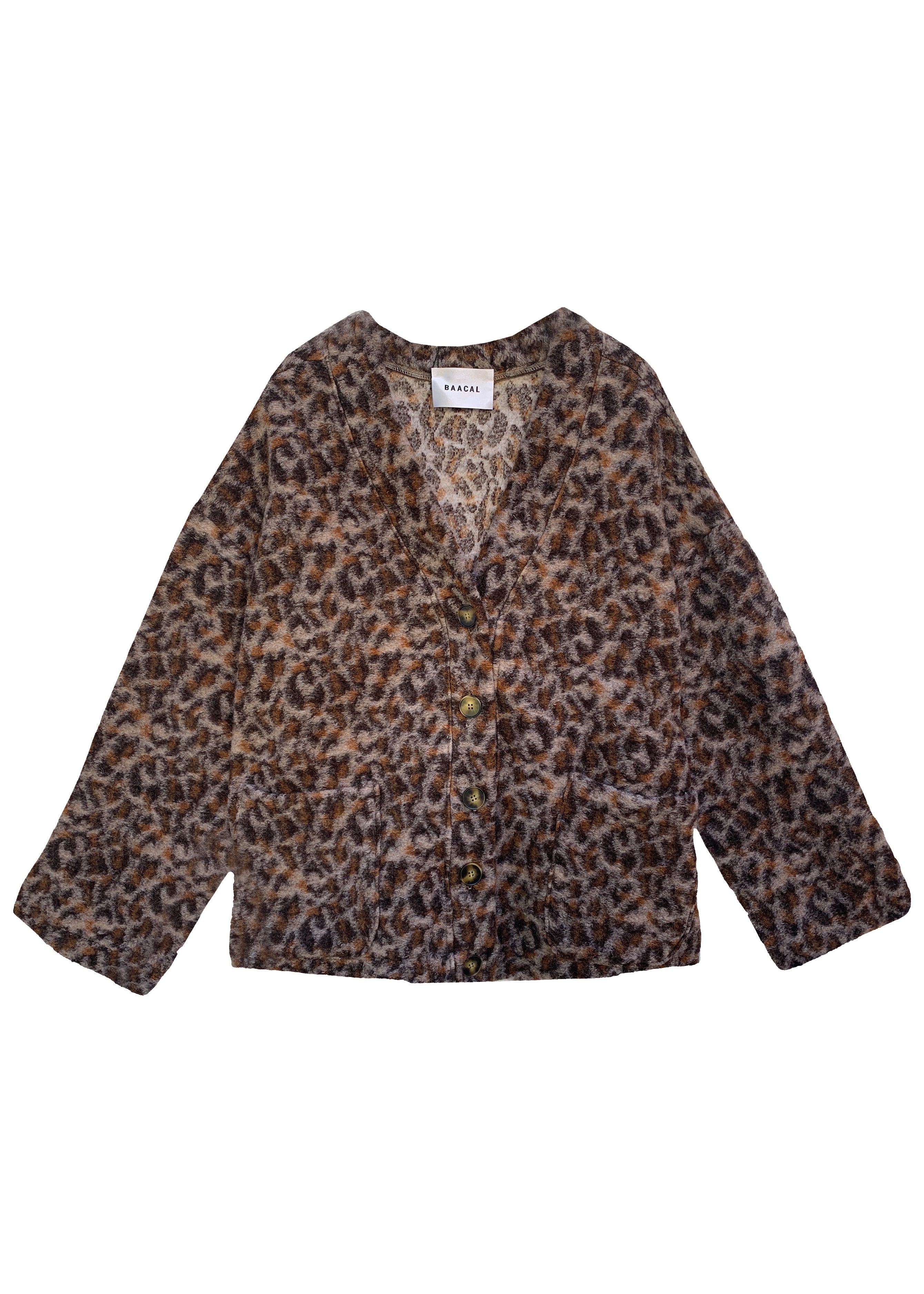 Avril Sweater- Caramel Leopard