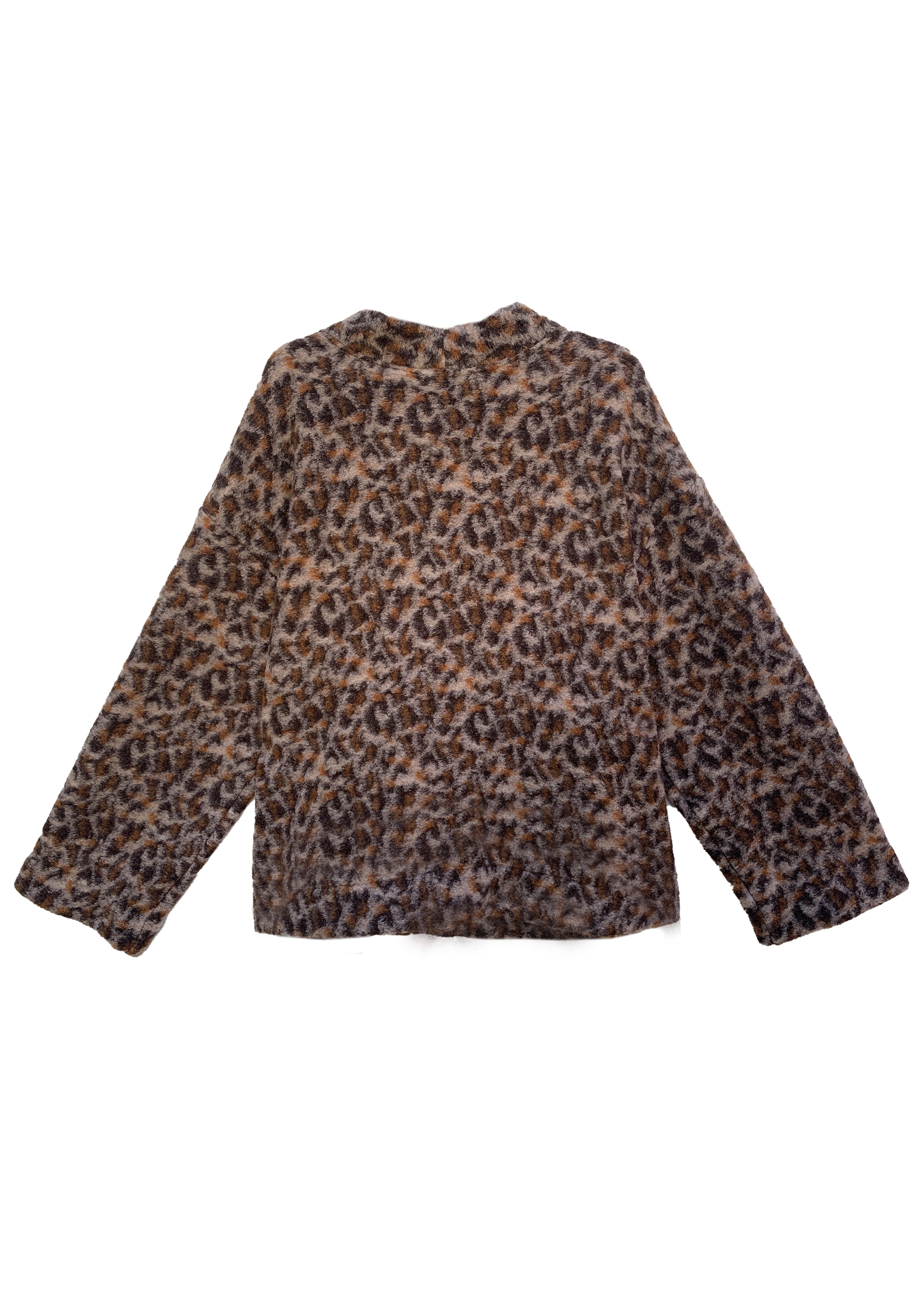 Avril Sweater- Caramel Leopard