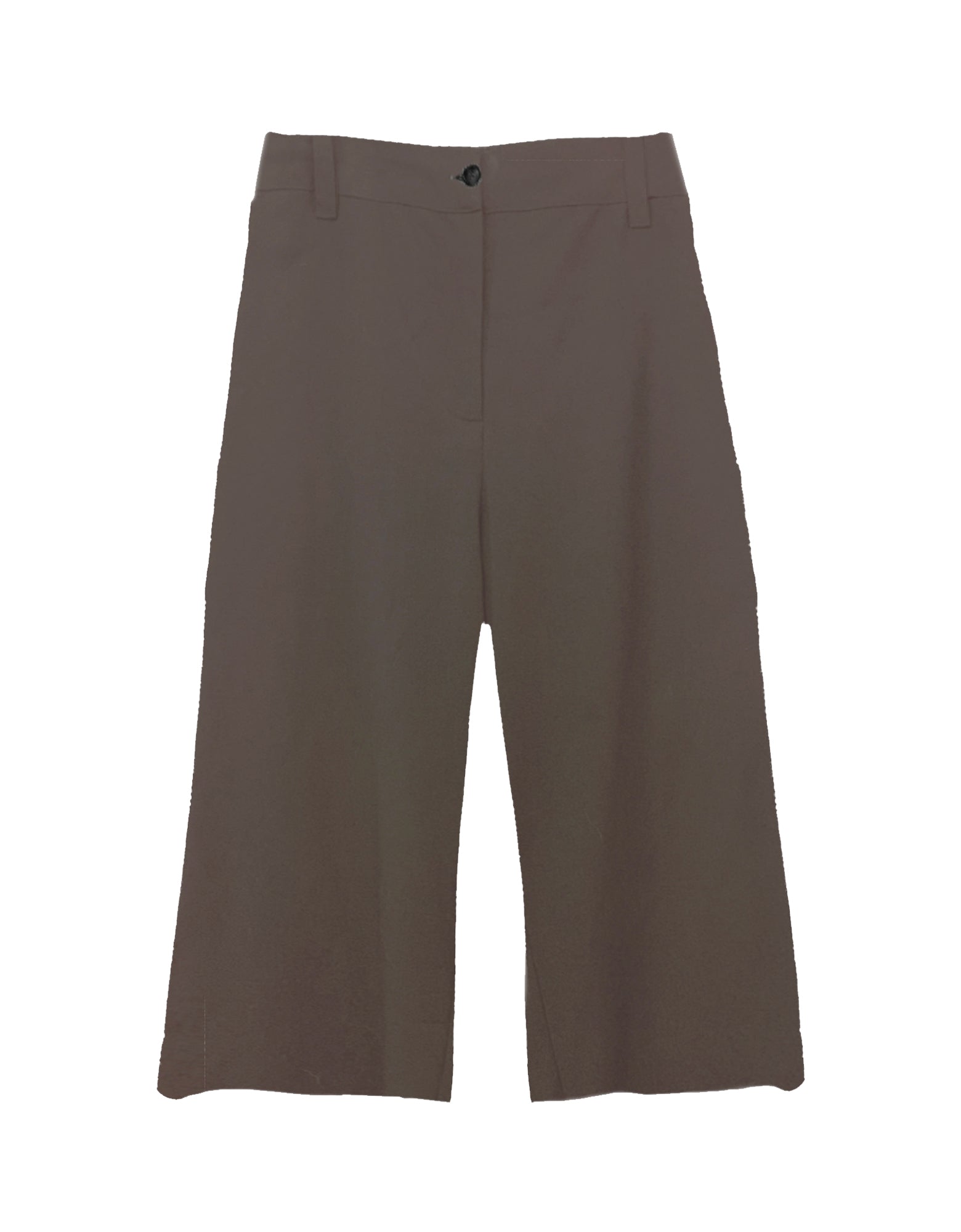 Becca Cropped Pant- Brown- BAACALxBECCA