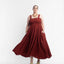 Brooke Midi Dress in Auburn