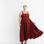 Brooke Midi Dress in Auburn