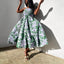 Brooke Floral Midi Sundress - Lilac and Green Floral
