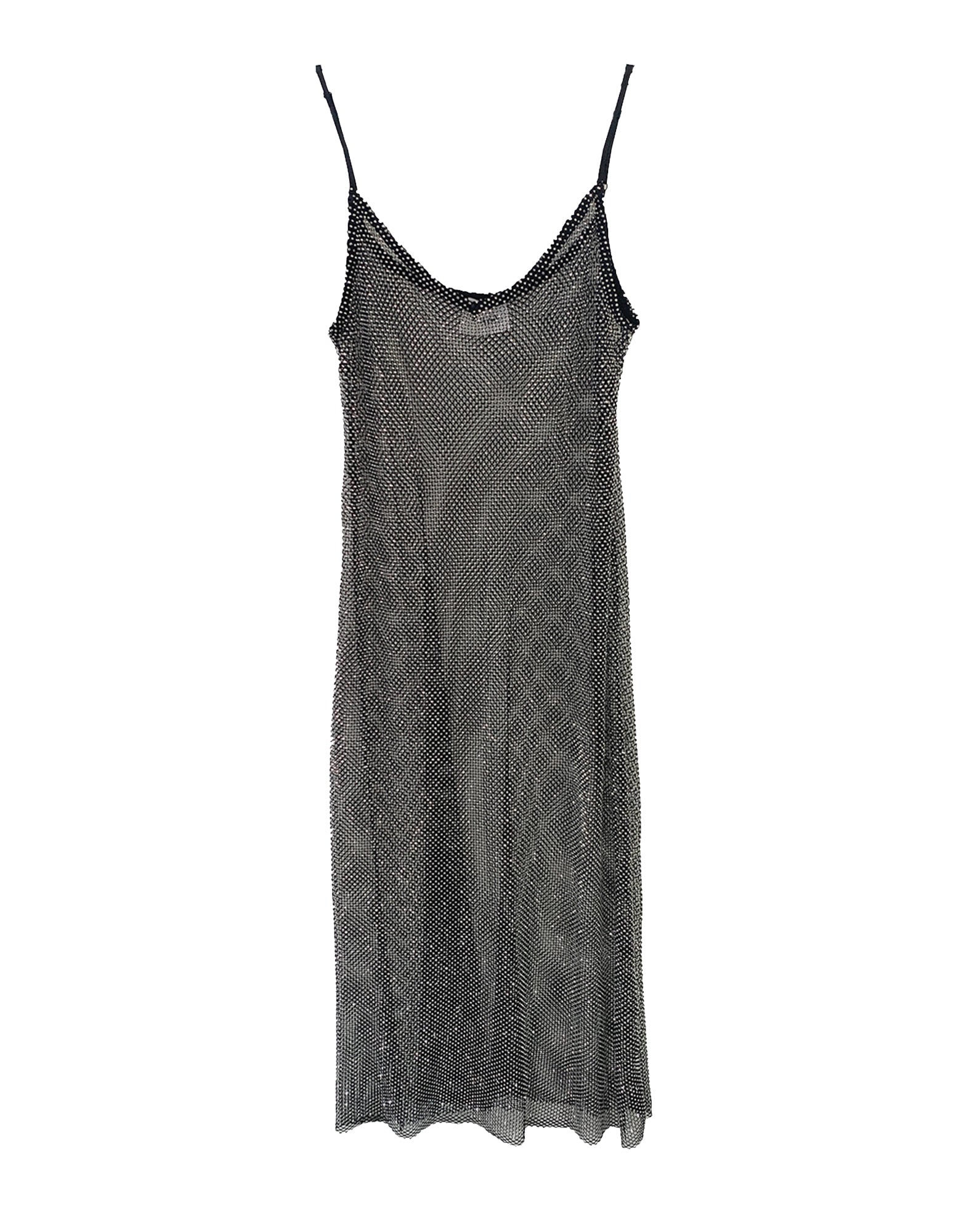 silver mesh dress