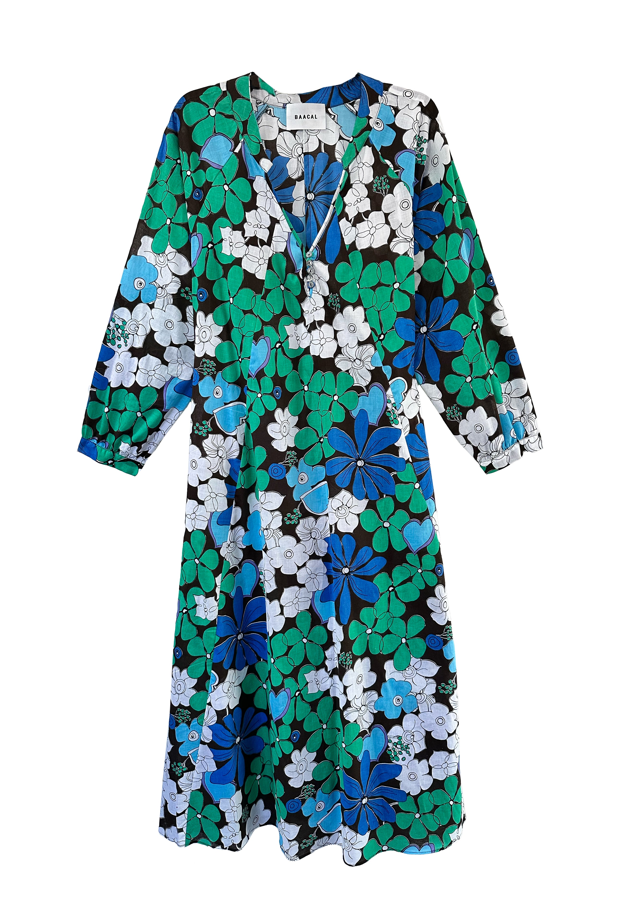 Denni Weekend Dress- 60's Floral