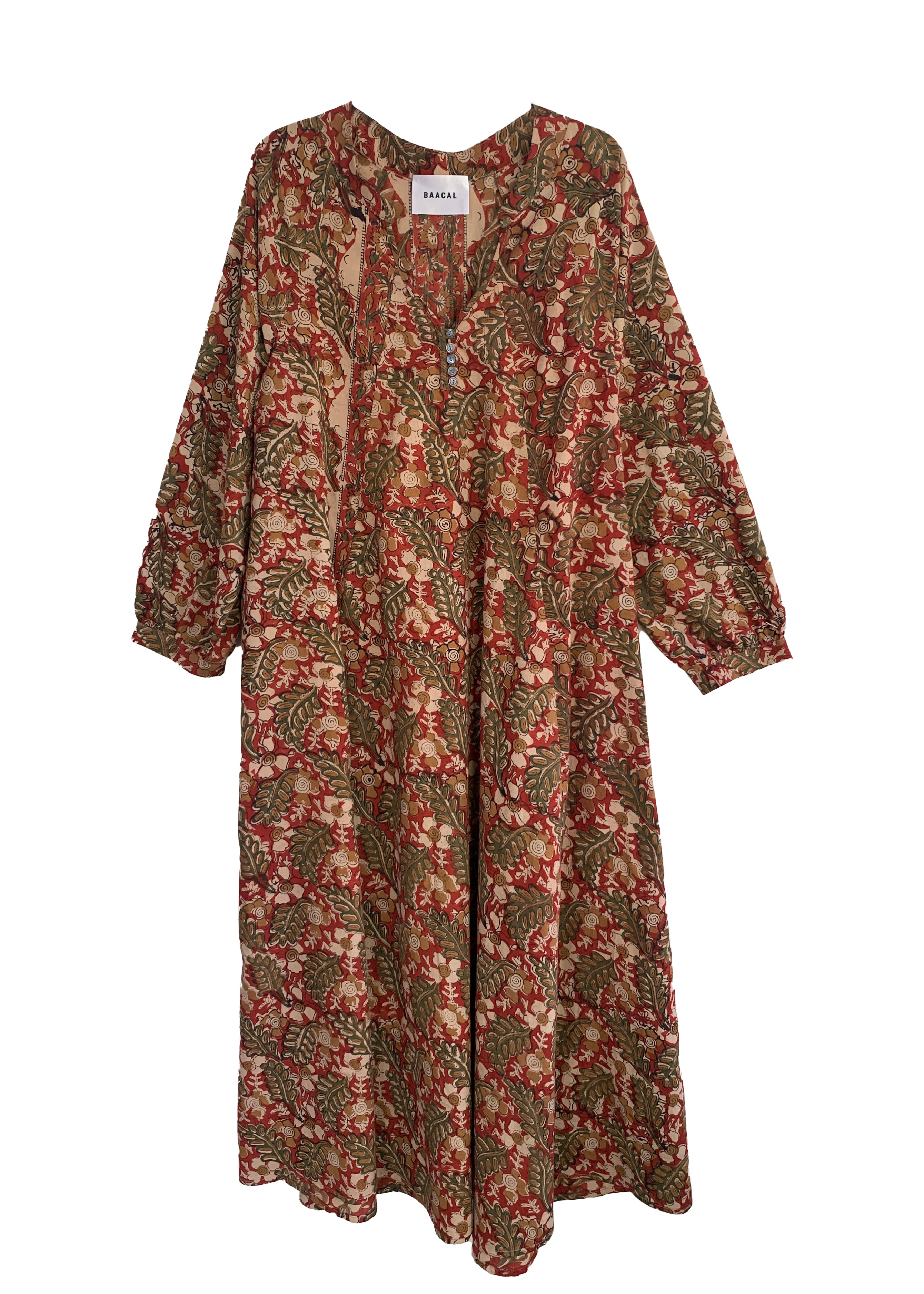 Denni Weekend Dress- Henna Leaf