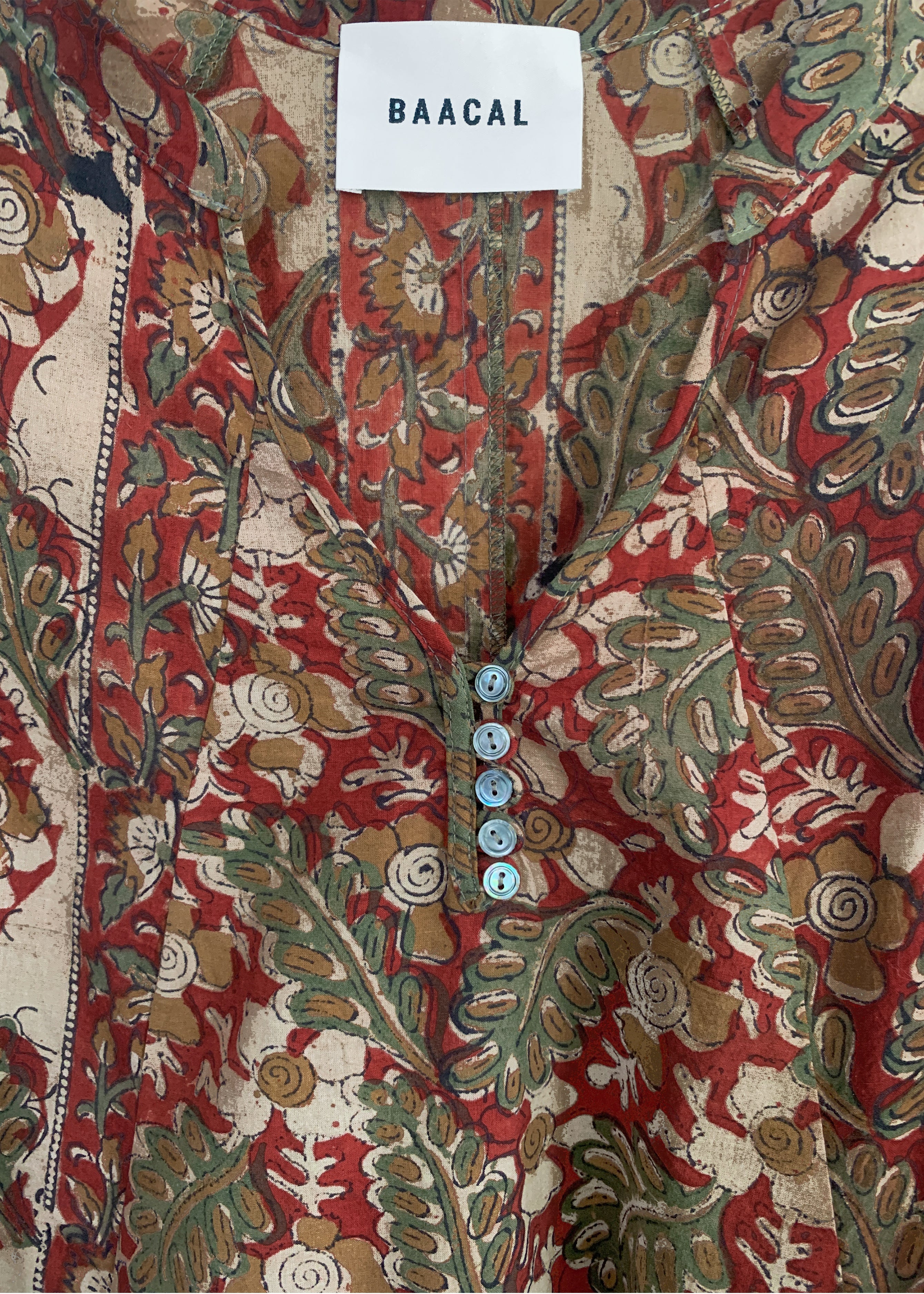 Denni Weekend Dress- Henna Leaf