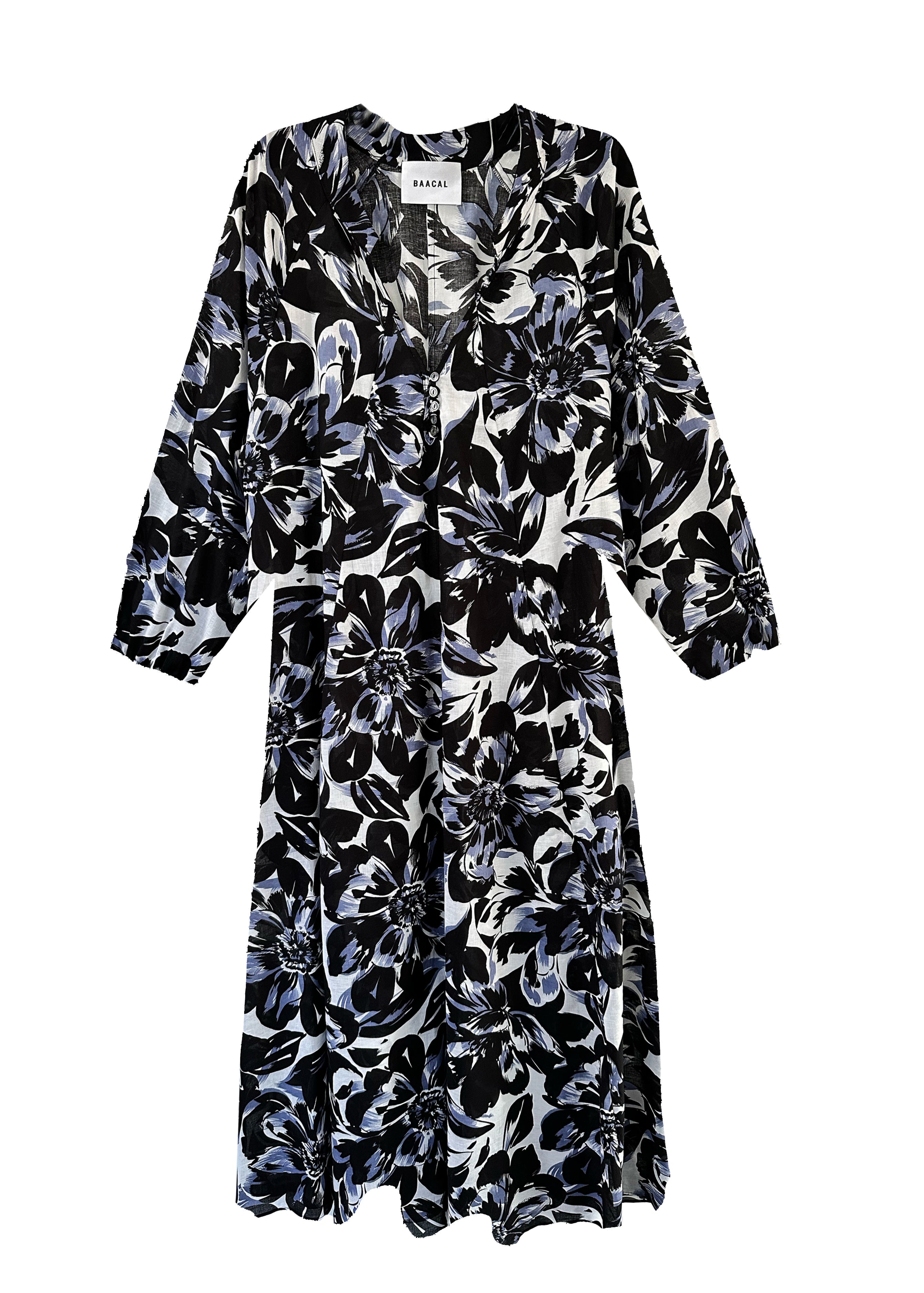 Denni Weekend Dress- Painted Floral