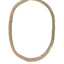 Always a classic and always in style - our Tennis Necklace - wear one or stack them high. Designed to match our tennis bracelets. 14k gold plated stainless steel with a double row of CZ crystals - will not tarnish and hypoallergenic.