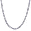 The staple tennis necklace you need! Illuminated with CZ crystals that beautifully catch light from all angles. It'll look just as great layered with other pieces as it will solo. Let your inner "Bad Girl" shine. A classic piece you will wear for year to come. Designed to fit "The True Size Majority" 10-22+