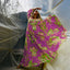 MODEL WEARING MAGENA FLORAL MAXI DRESS