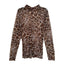 Leopard Mesh Top - Designed to fit the "True Size Majority" 10+