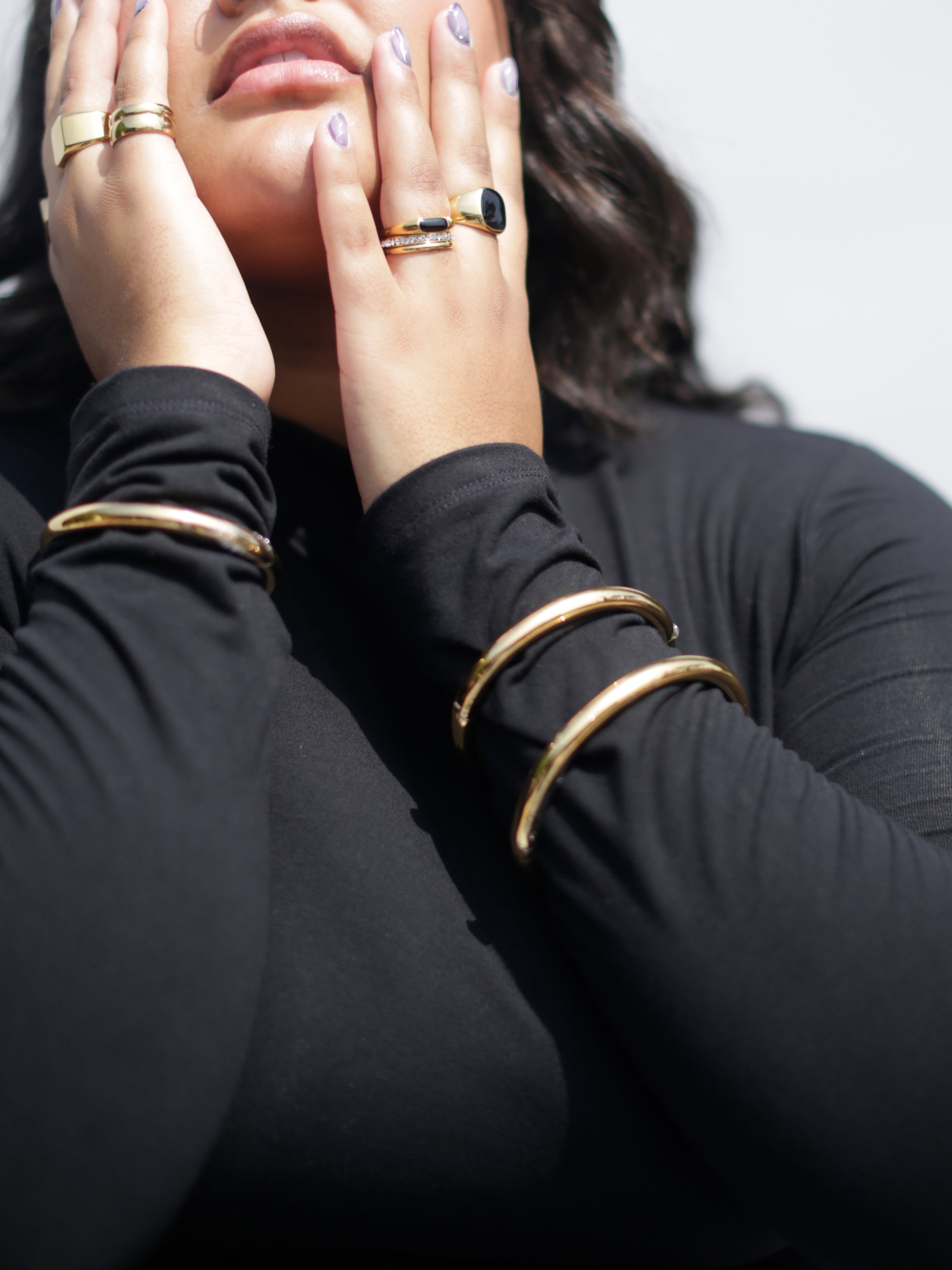 jewelry on plus size model