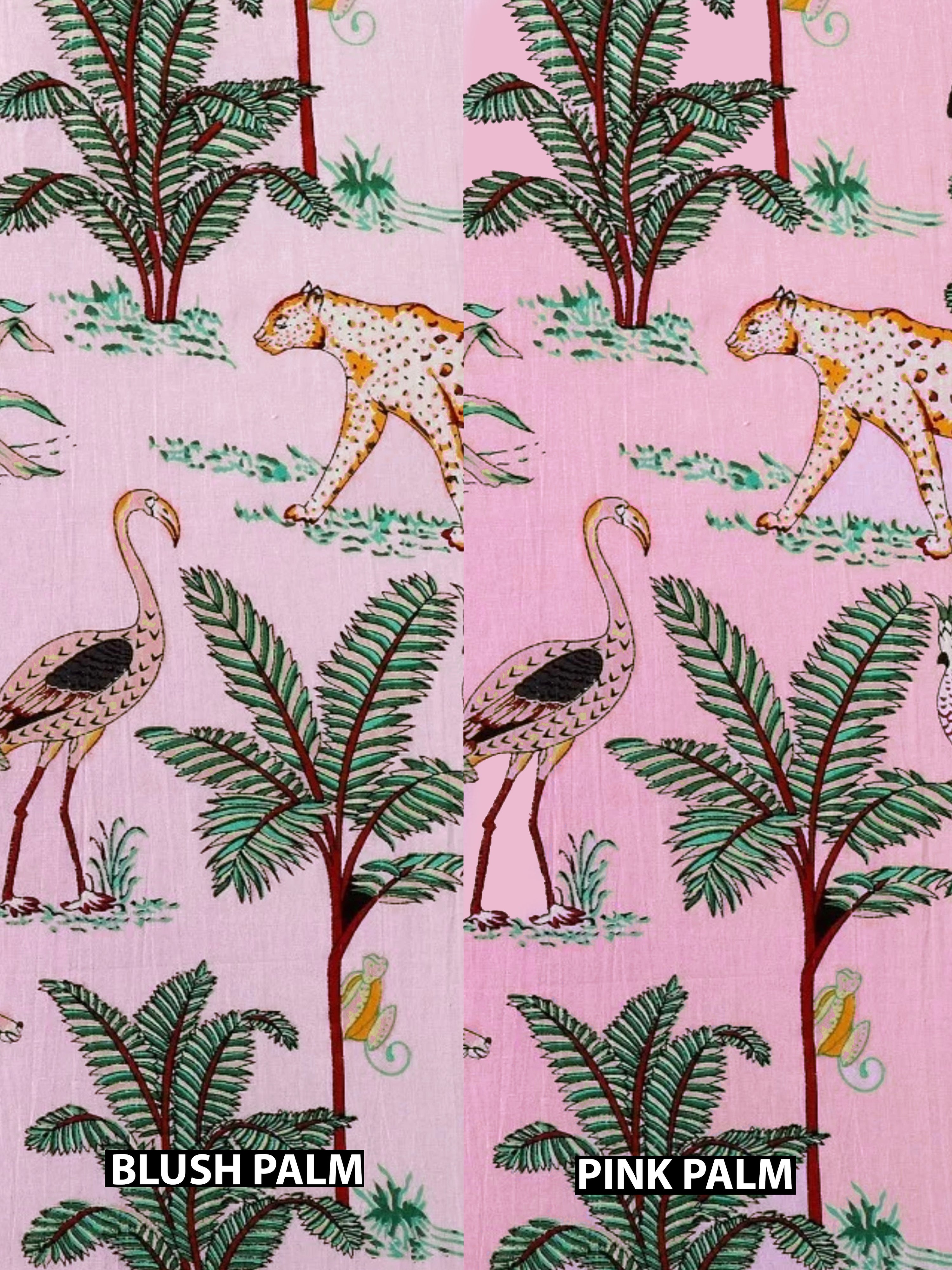 Denni Weekend Dress- Pink Palm