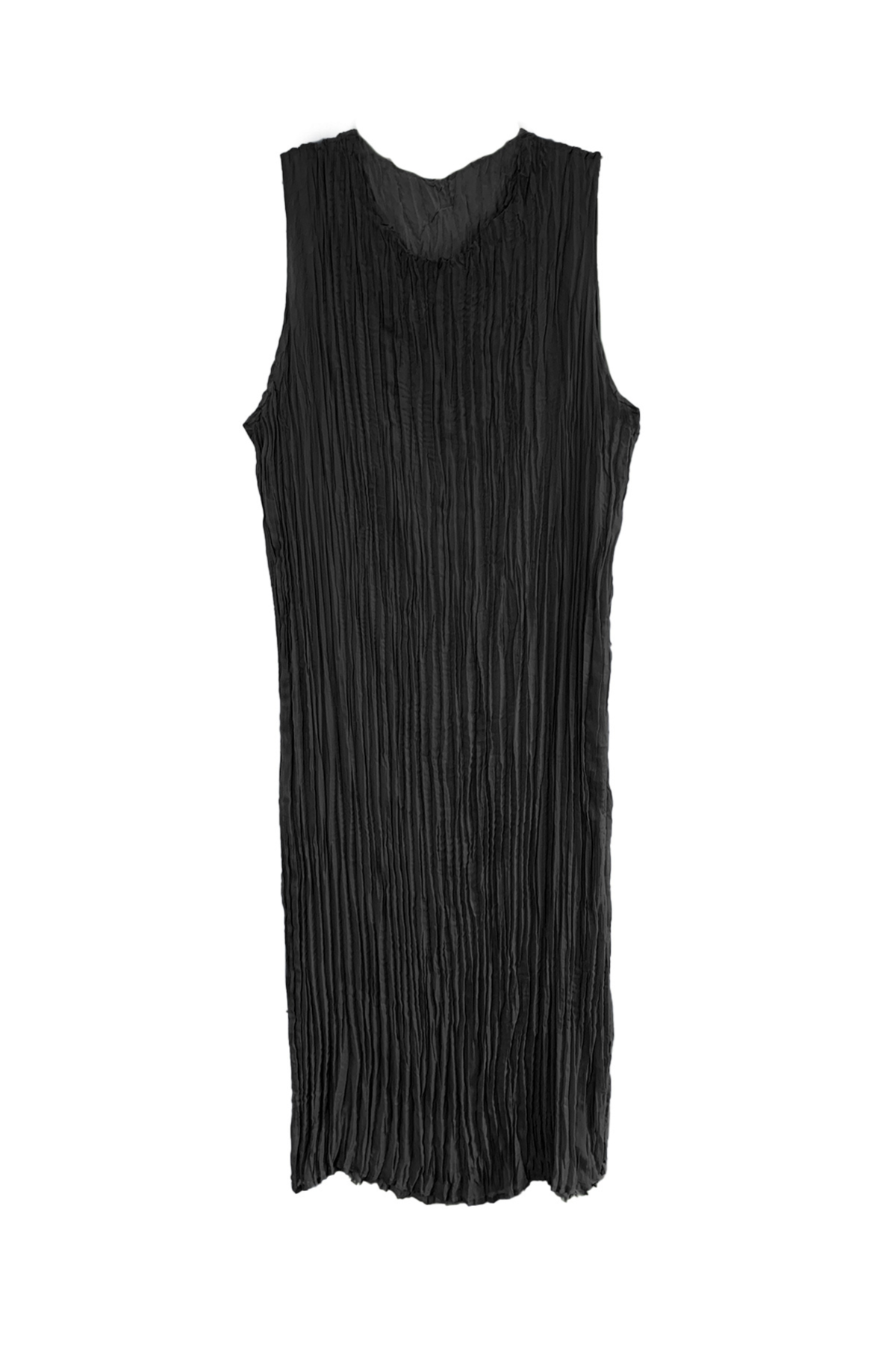 Jaya Pleated Dress- Black