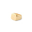 A Classically Cool Statement Ring - the Signet ring is reminiscent of a high school ring - perfect to wear alone or stacked with our other designs. Available in seize 9, 10 & 11