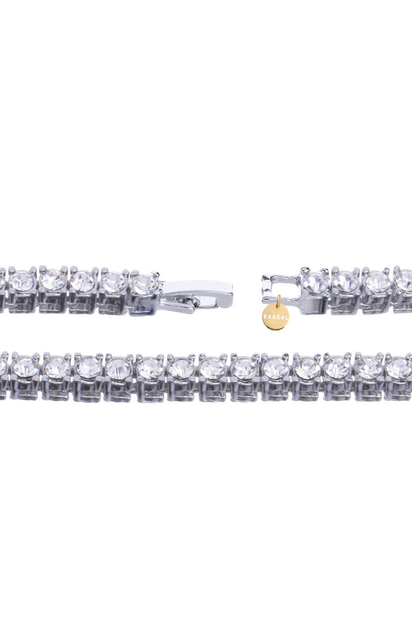 The staple tennis necklace you need! Illuminated with CZ crystals that beautifully catch light from all angles. It'll look just as great layered with other pieces as it will solo. Let your inner "Bad Girl" shine. A classic piece you will wear for year to come. Designed to fit "The True Size Majority" 10-22+