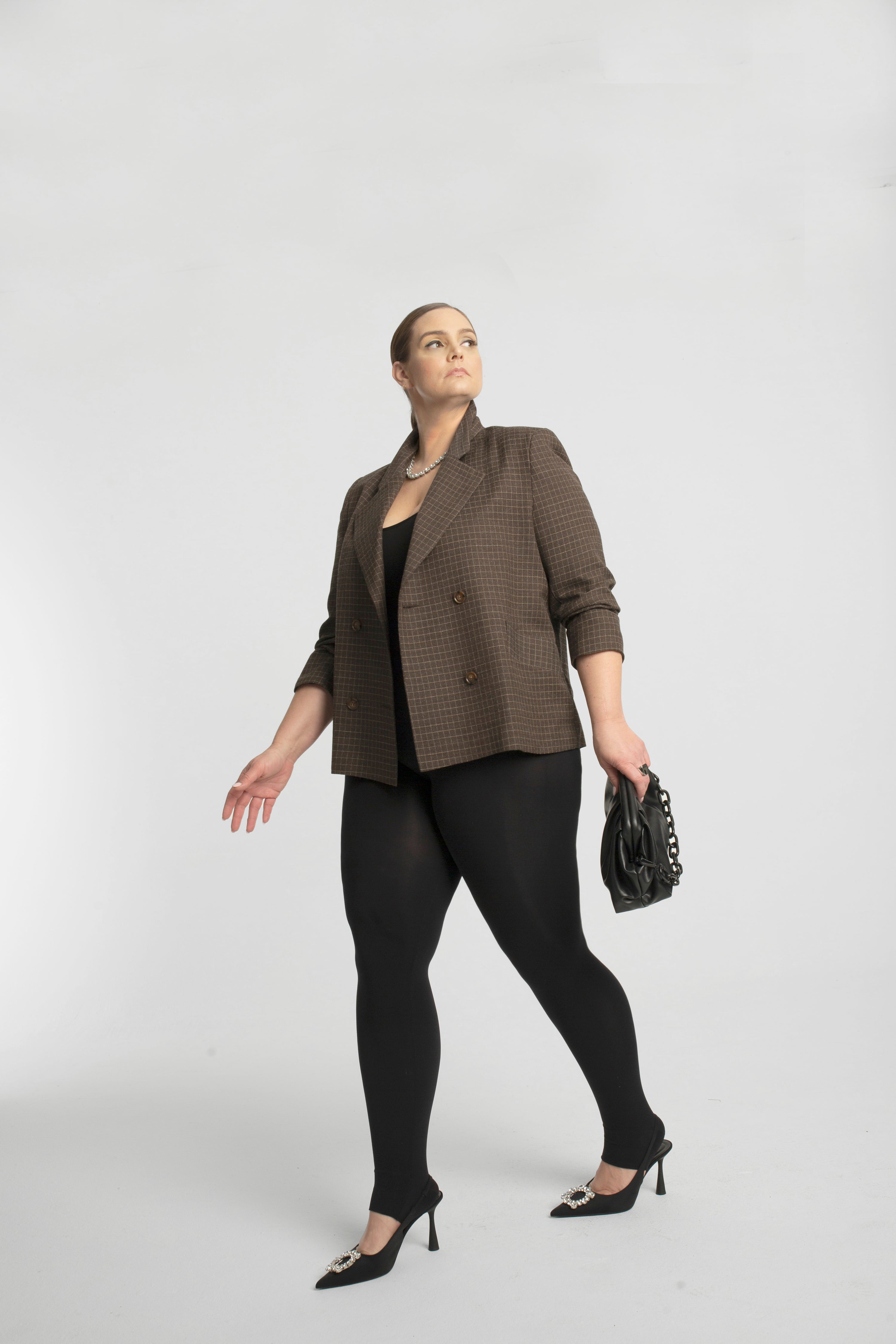 blazer on model