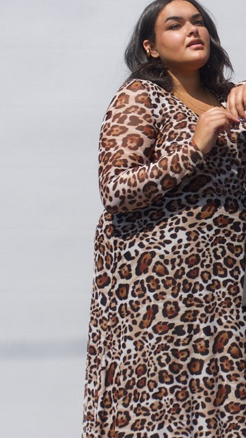 mesh leopard ballet dress all-season Cynthia Vincent BAACAL Baacal mesh leopard ballet dress all-season Cynthia Vincent BAACAL Baacal