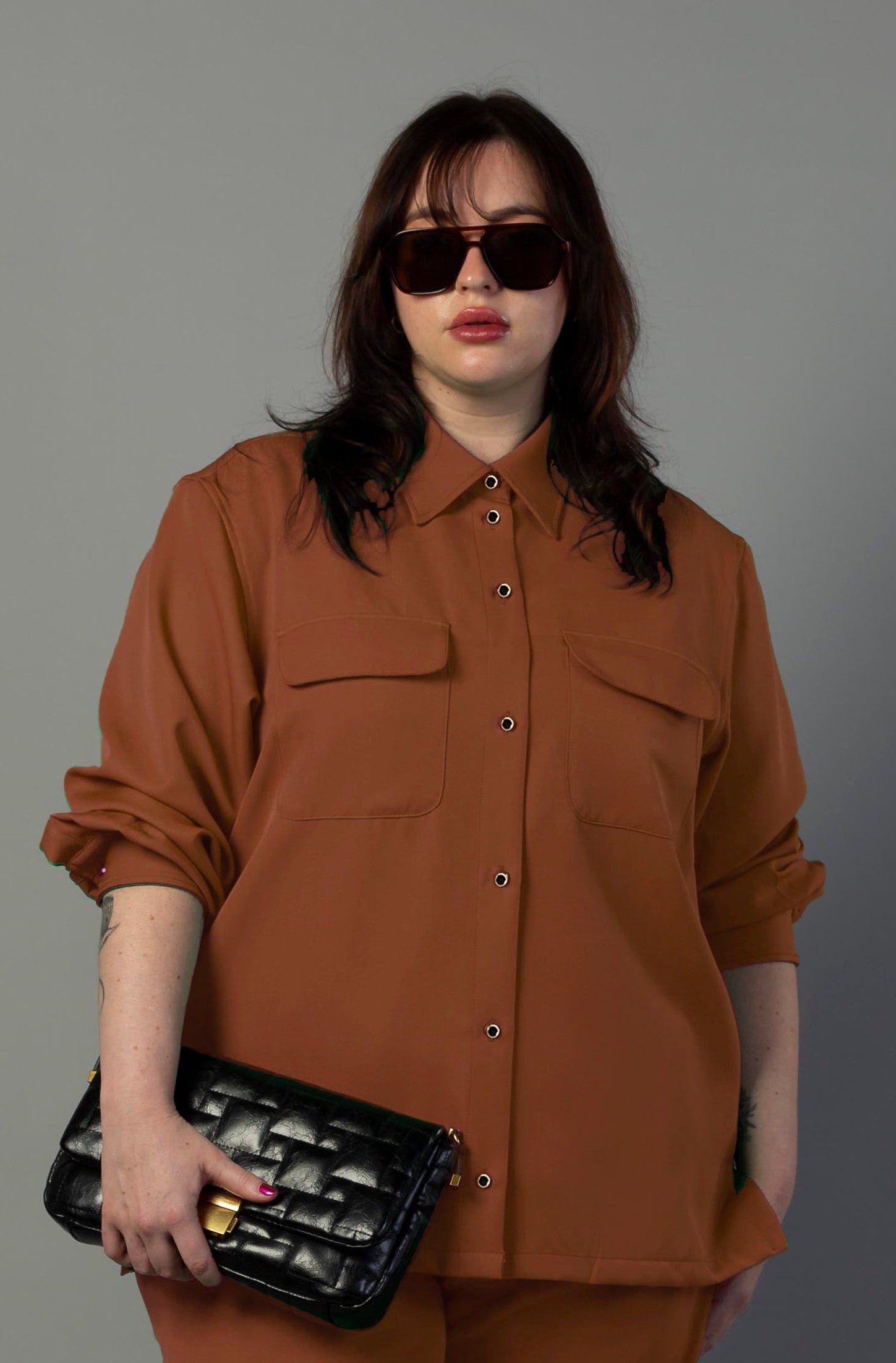 terracotta dress shirt FatFace