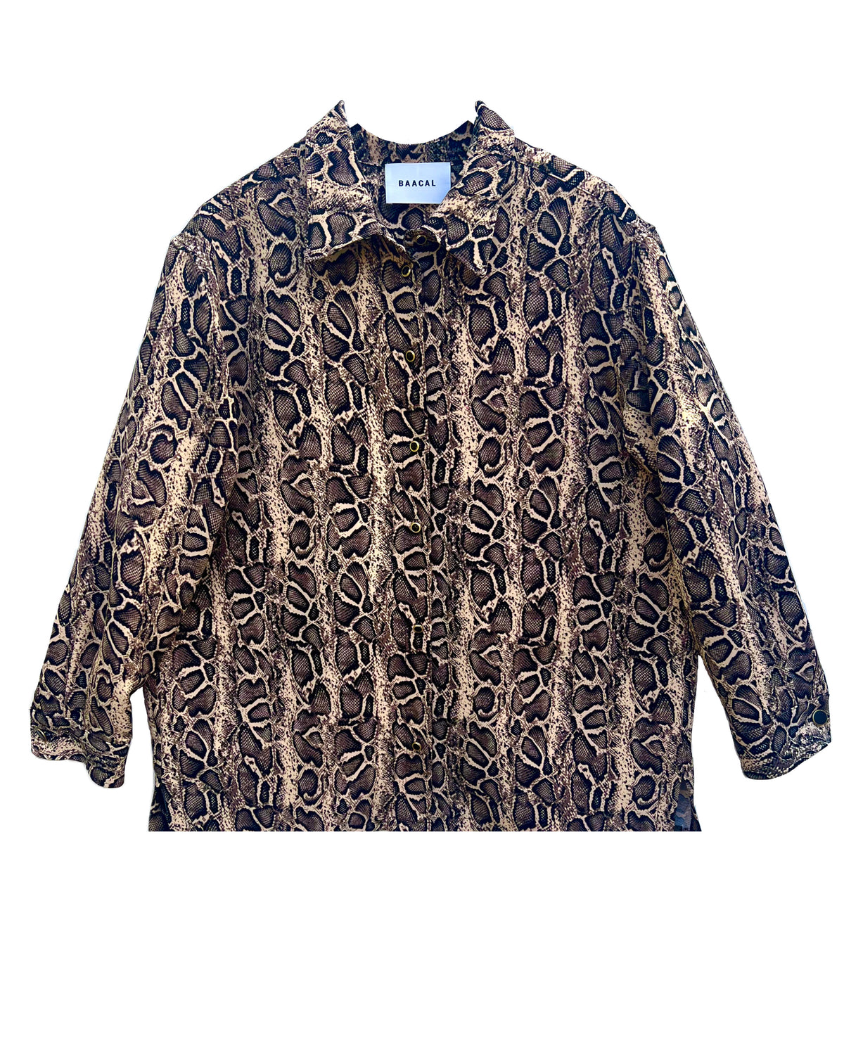 Quinn Shirt Jacket Python