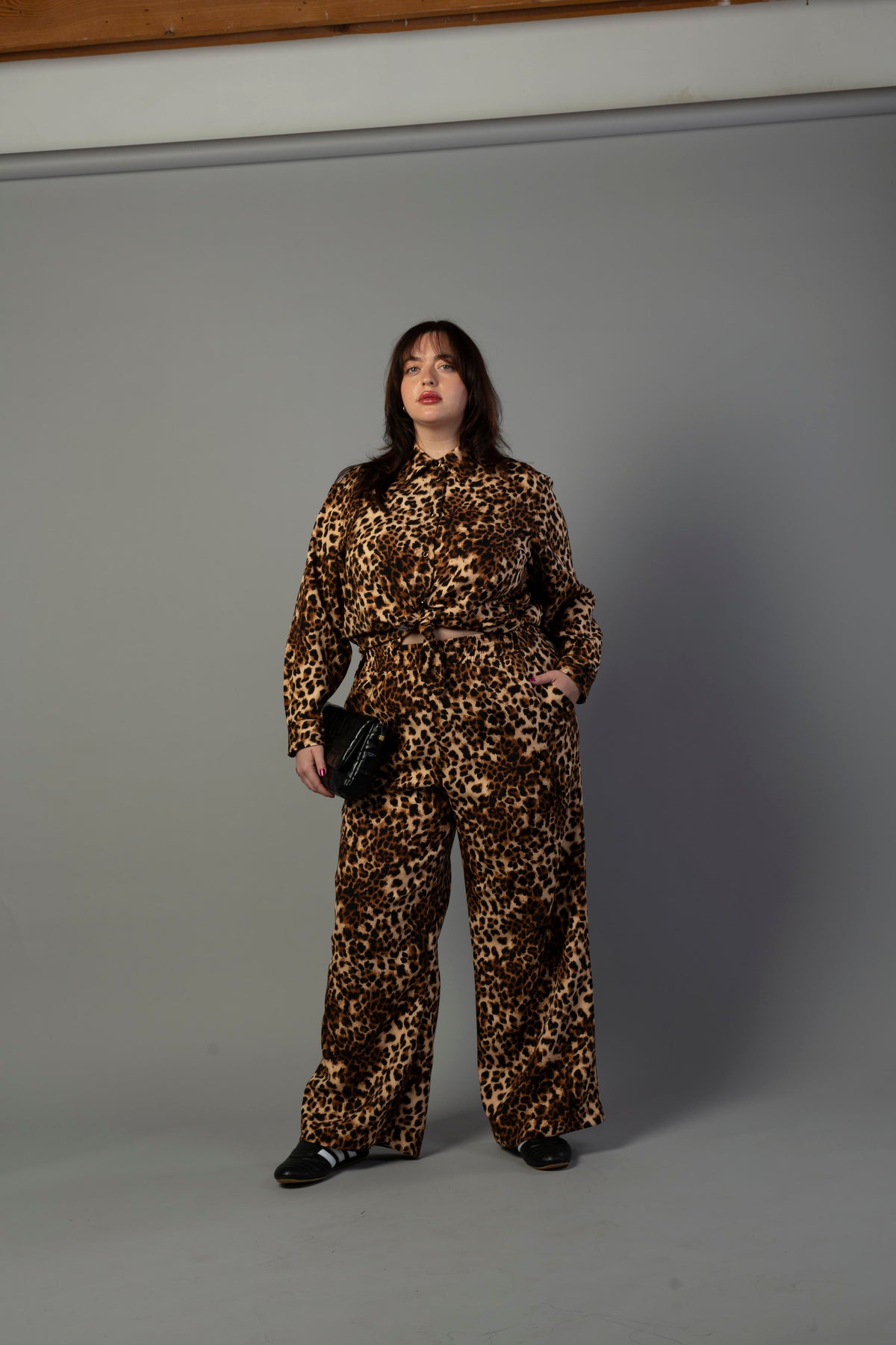 The Quinn Shirt Jacket - Leopard