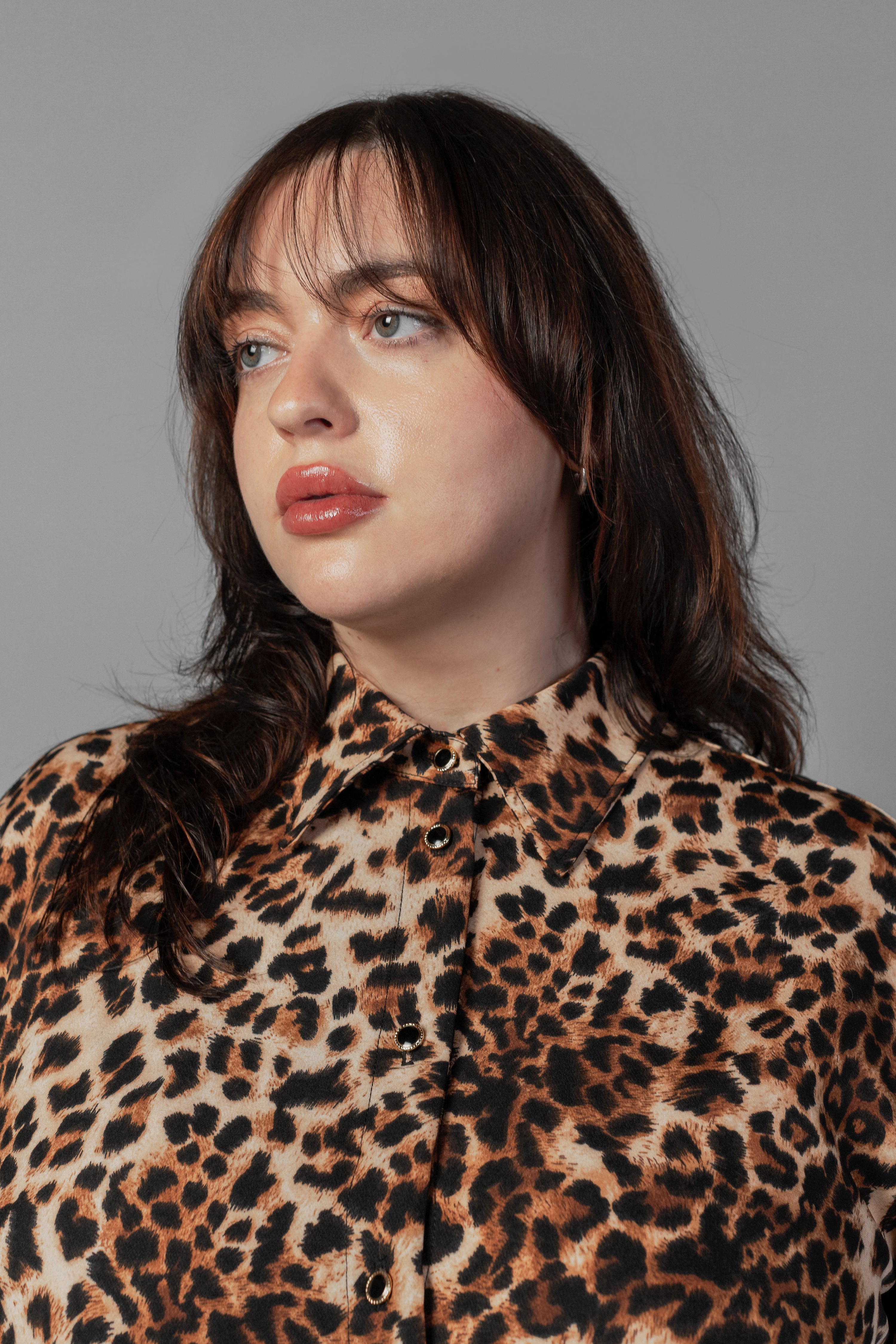 Riley & Quinn Pajama Style Co-Ordinated Set Leopard