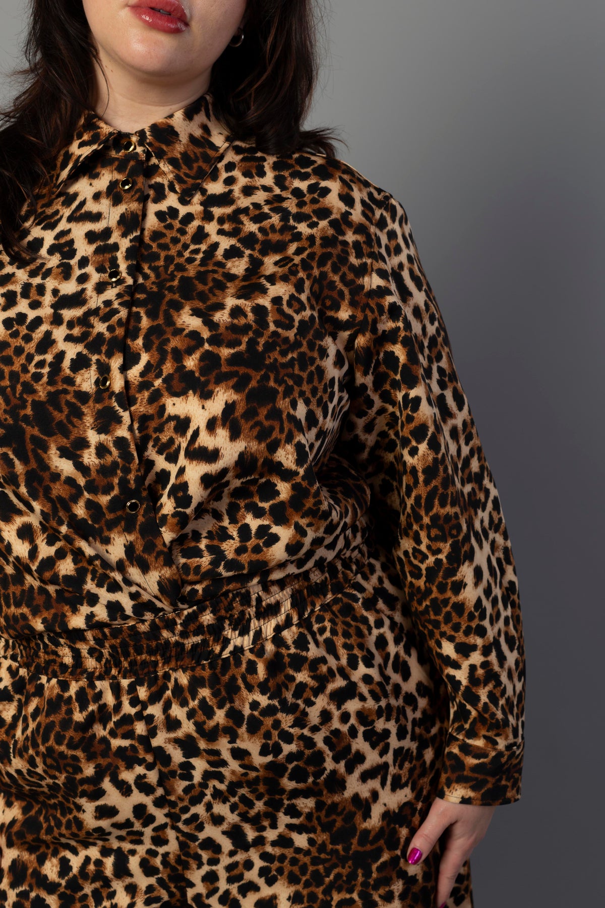 The Quinn Shirt Jacket - Leopard