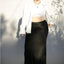 Eudora Maxi Bias Slip Skirt- Black - Designed to fit the "True Size Majority" 10+