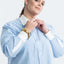 Perfect Oversized Stripe Shirt no.1 Light blue stripe