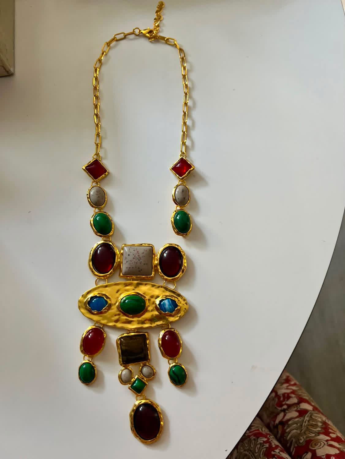 Baroque Gemstone Necklace