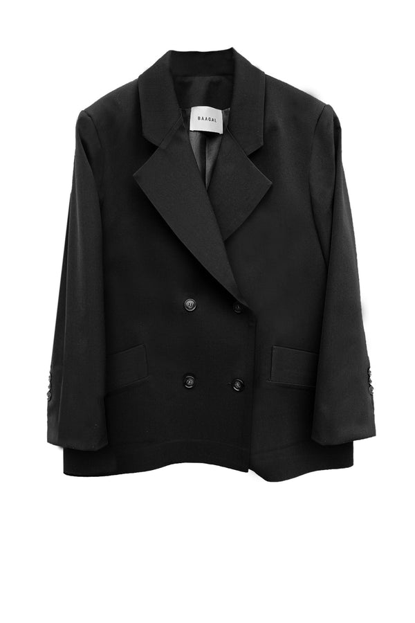 Davis Blazer- sharp with a relaxed fit - Black