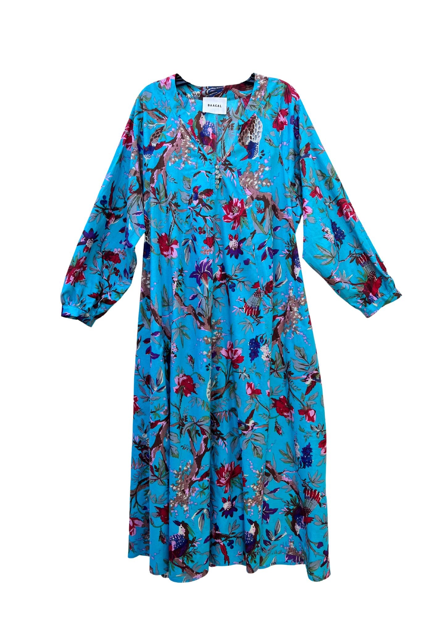 Denni Weekend Dress- Turquoise Paradise