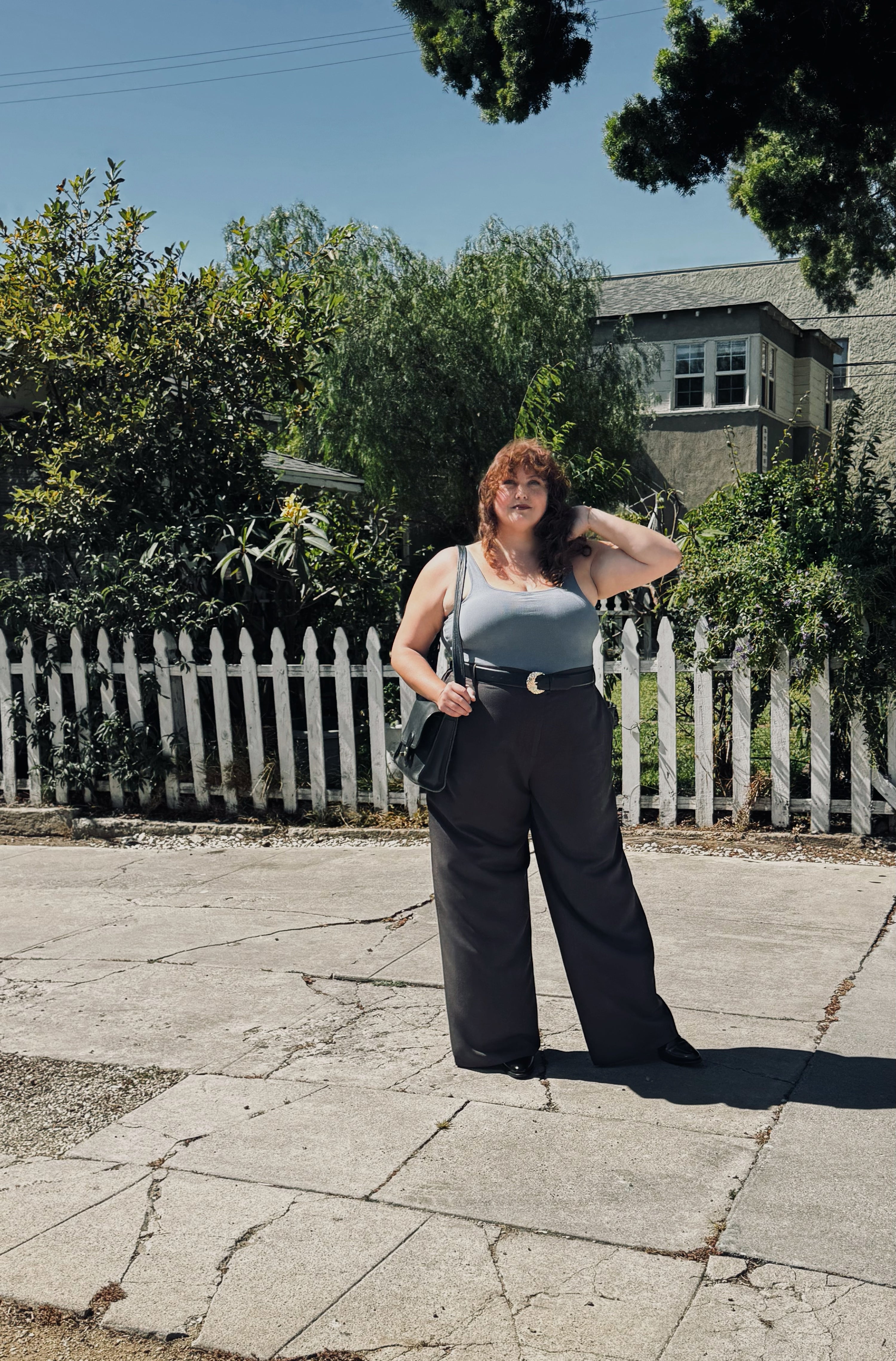 Hepburn Wide Leg Pant - Chocolate
