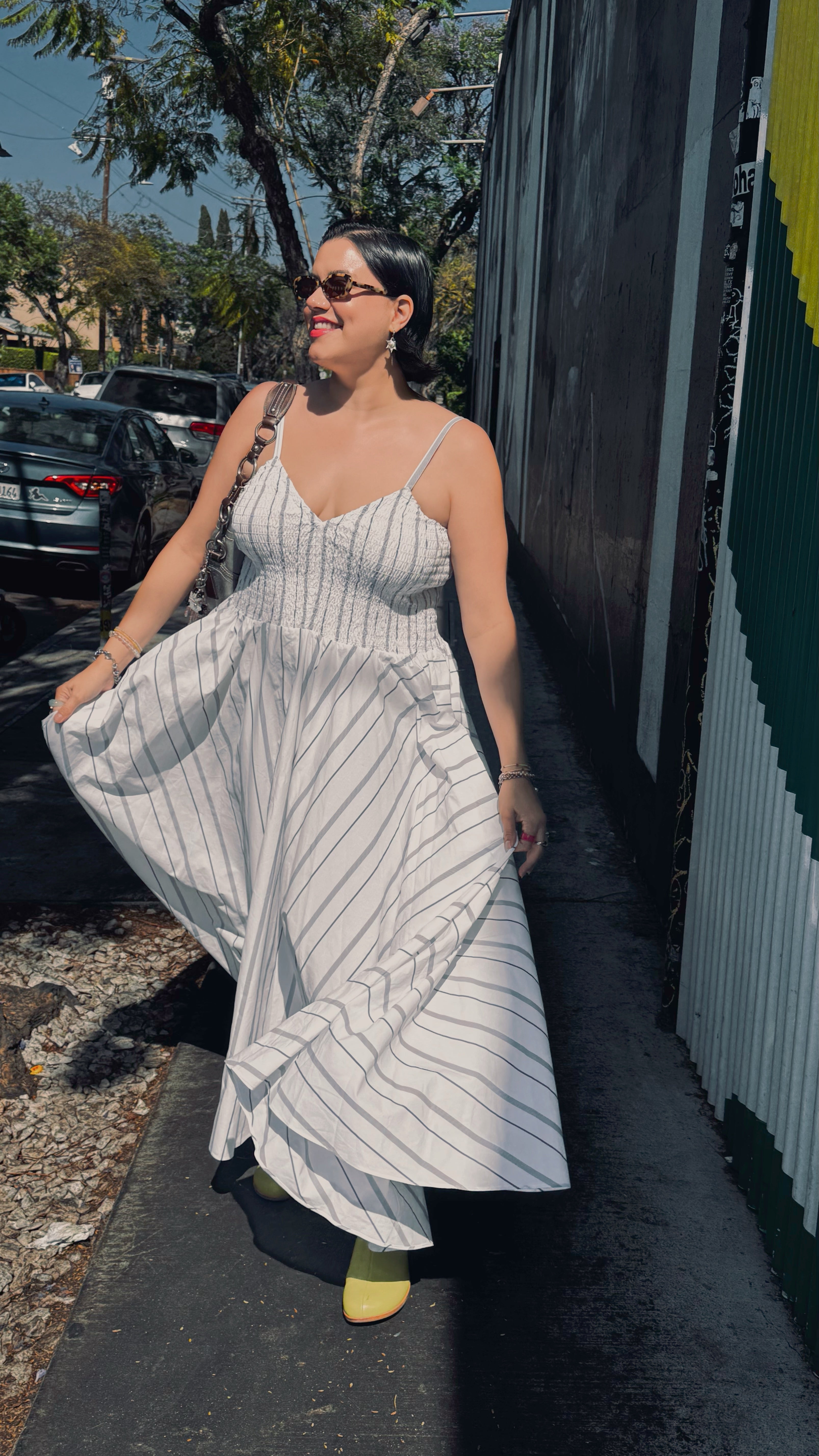The Joni Sundress- Stripe – Baacal