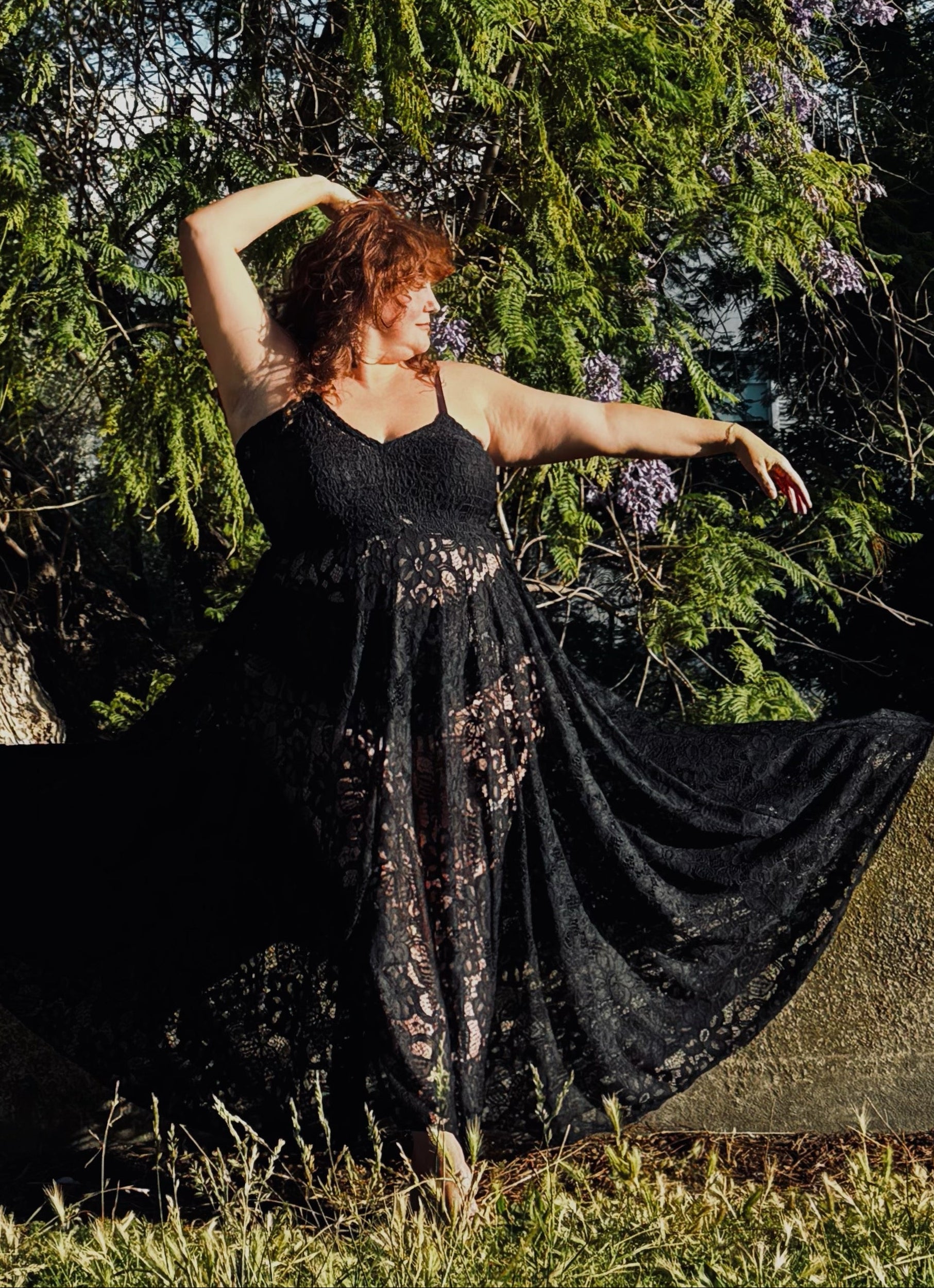 JONI SUN DRESS -  LACE