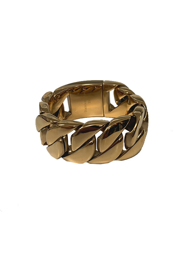 Biggie-Thick Gold Link Bracelet