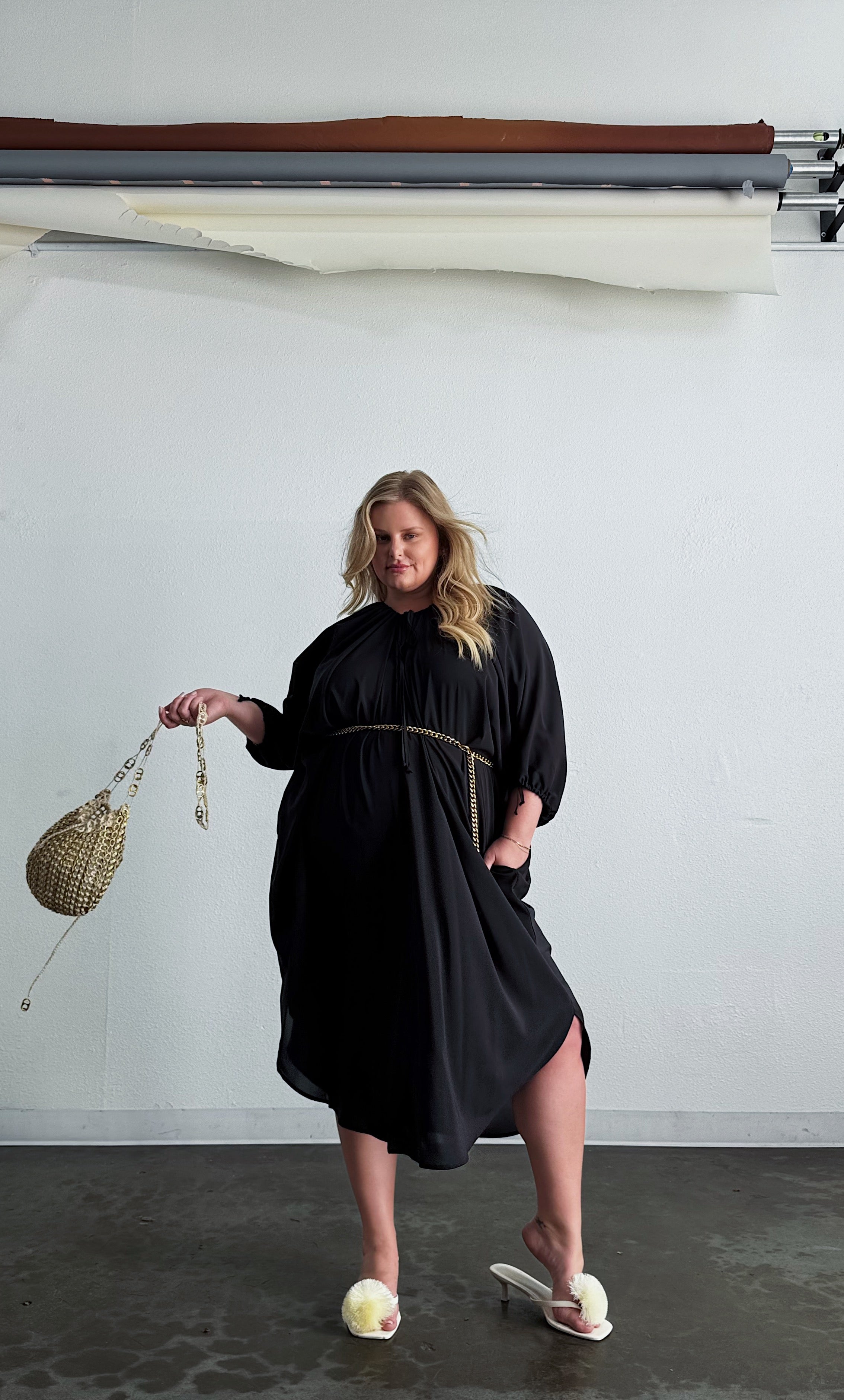 Maxine Kaftan- Black